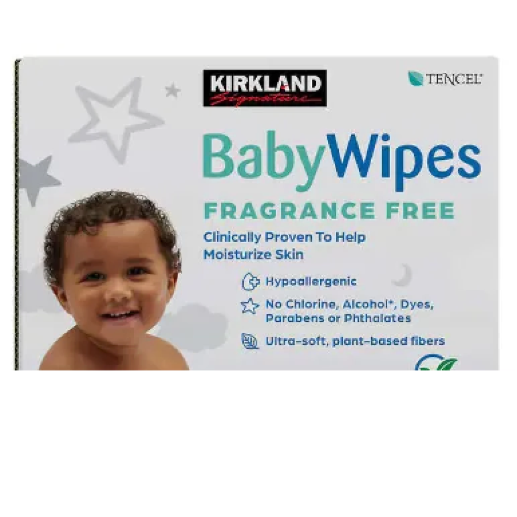 Kirkland Baby Wipes Fragrance Free, 400-count (Purchase)