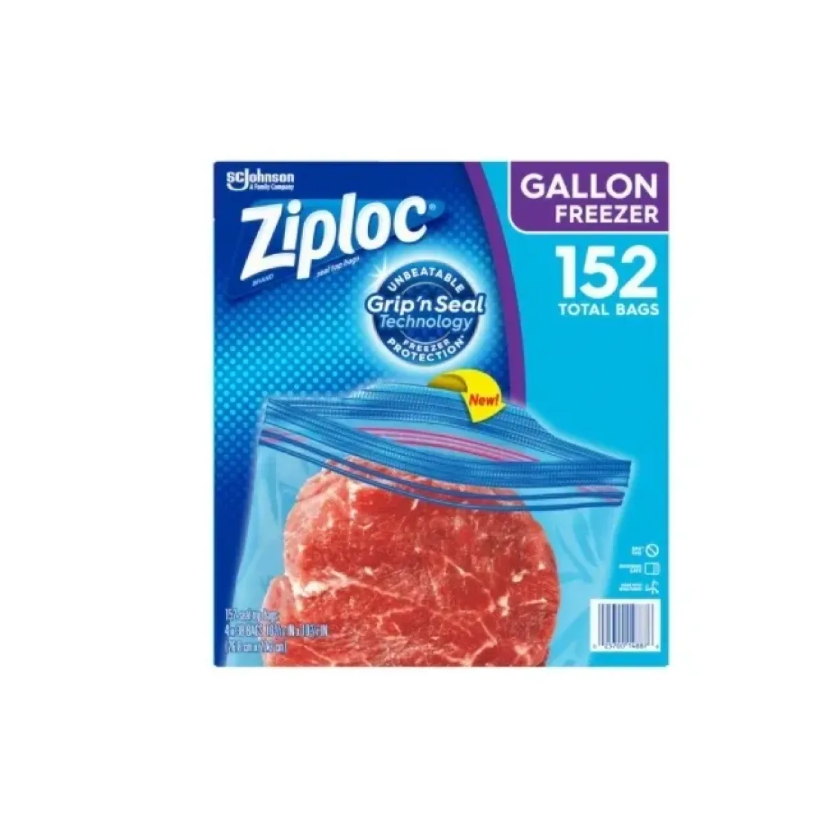 Ziploc Bags, Gallon Freezer (Purchase) 2