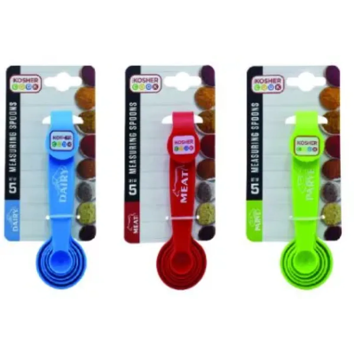 3 Pack – Measuring Spoons (Pre Labeled & Toivelled) (Purchase) 2